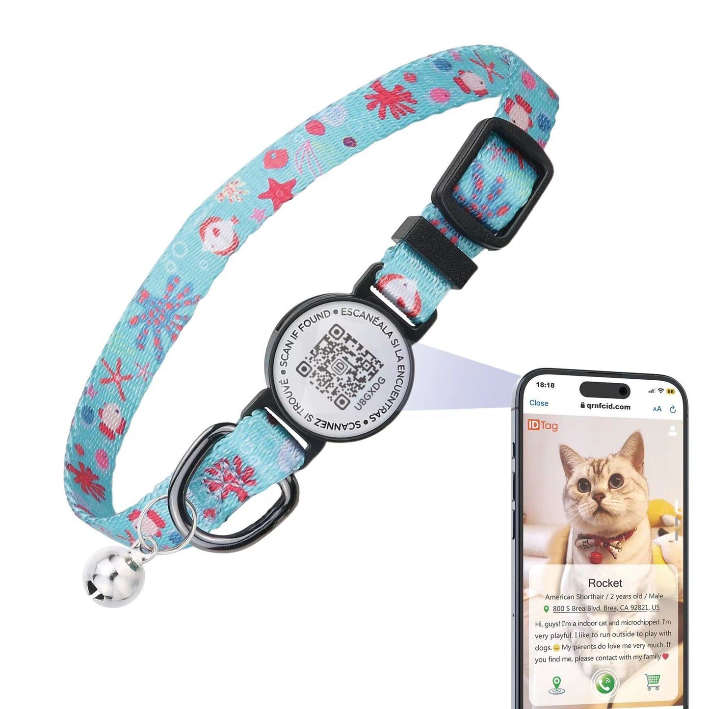 COLLAR INTELIGENTE PARA GATOS