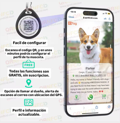 PLACA INTELIGENTE PARA PERROS Y GATOS